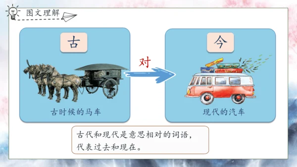 【核心素养】部编版语文一年级下册-识字6. 古对今 第2课时（课件）