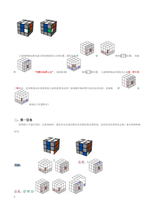 新手魔方公式图解.docx