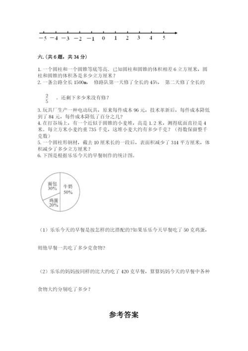 北京海淀区小升初数学试卷附答案（培优）.docx