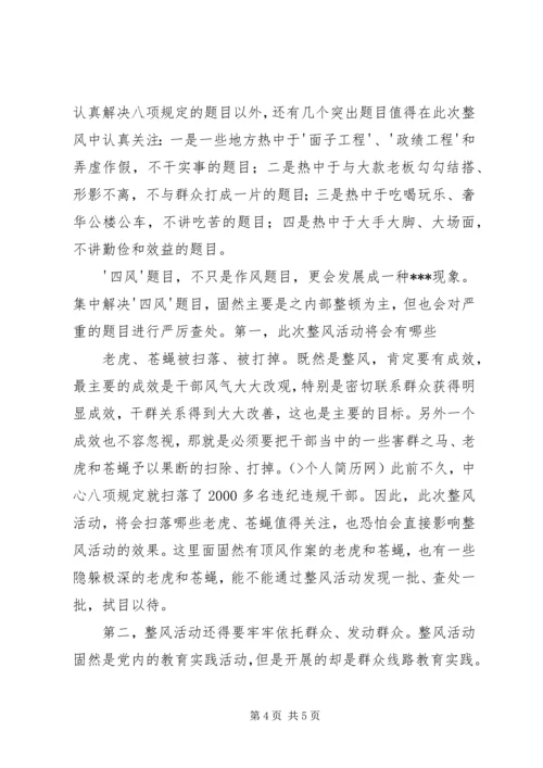 学习四风问题心得体会_1.docx