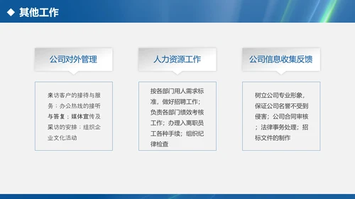 内容完整的述职报告PPT模板