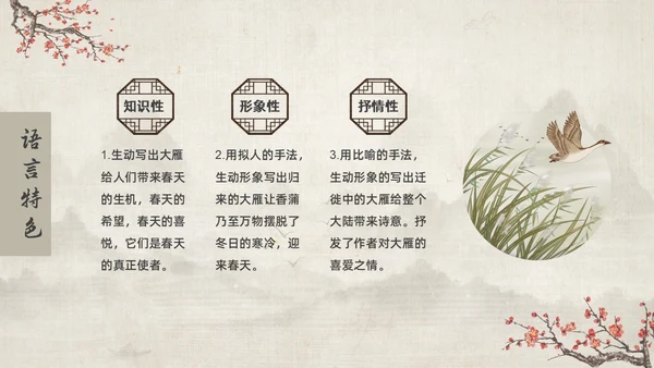 古风大雁归来语文课件PPT