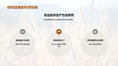 农学研究探索