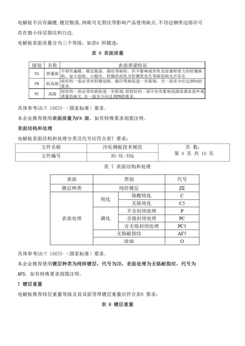 电解板核心技术综合规范.docx