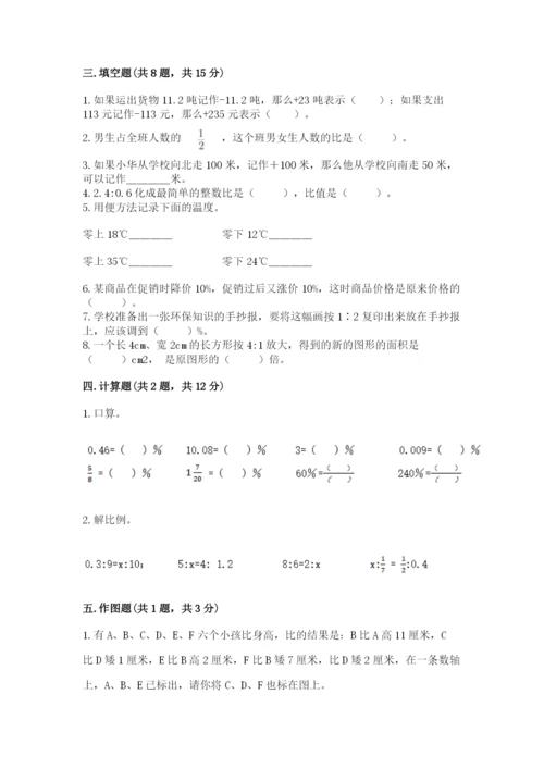 海宁市六年级下册数学期末测试卷精编答案.docx