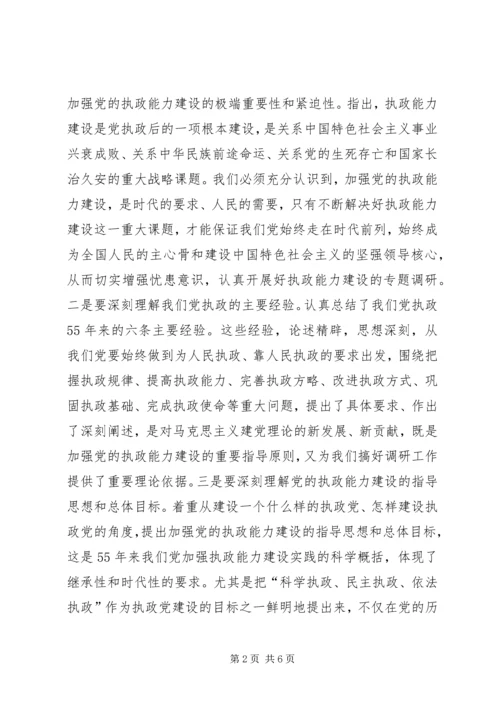 在全市深化加强党的执政能力建设专题调研活动部署会上的讲话.docx