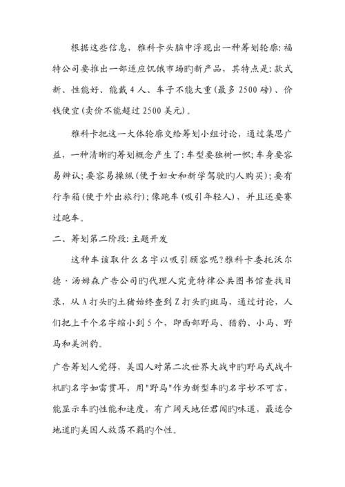 市场营销专题策划的基本标准流程.docx