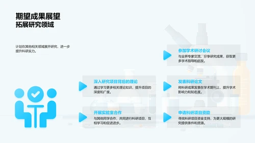 科研实习成果PPT模板