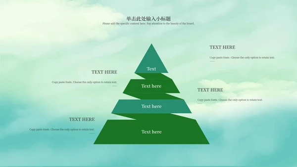 绿色小清新世界地球日PPT模板