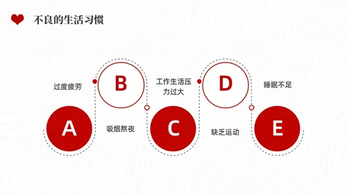 红色水彩简约插画全国爱肝日企业培训PPT课件