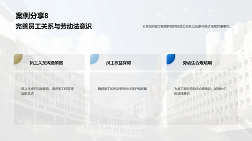 3D风人资行政教学课件PPT模板
