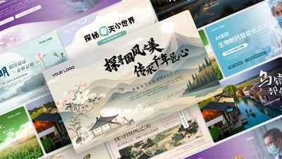 彩色简约风封面页PPT版式合集