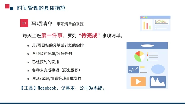 商务风企业员工时间管理培训PPT模板