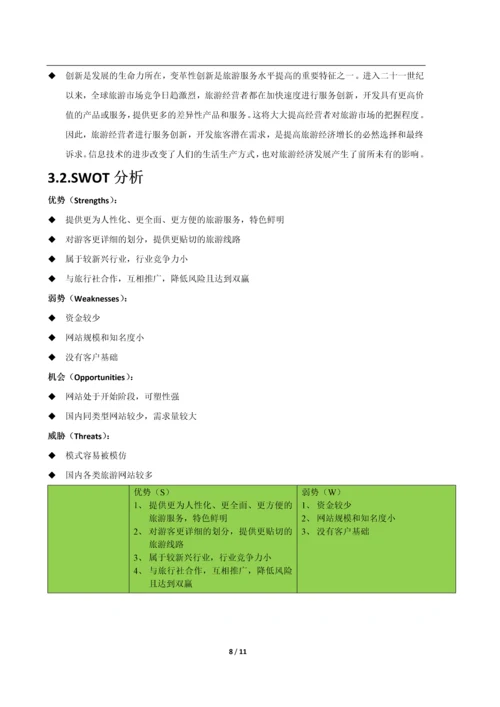 驴友580综合旅游网设计.docx
