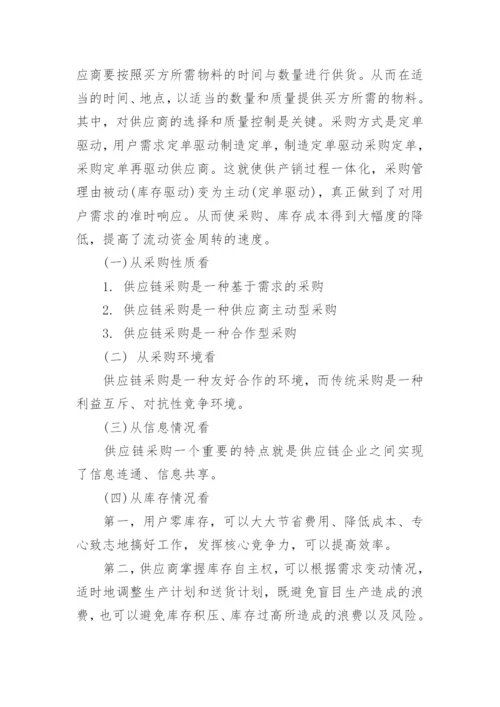 供应链采购基本知识要点.docx