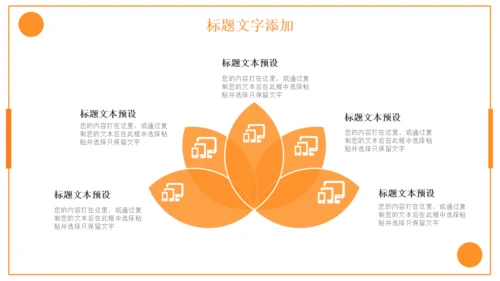 橙色商务计划书通用PPT模板