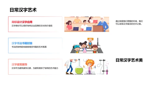 汉字美学教学PPT模板