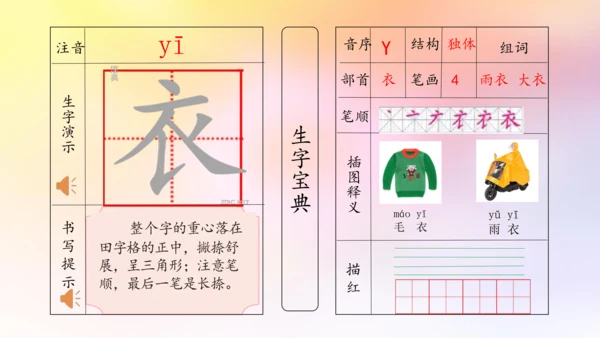 【拼音生字宝典】统编版语文一上第七单元生字课件(共30张PPT)