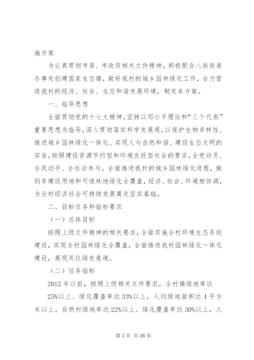 园林绿化实施方案.docx