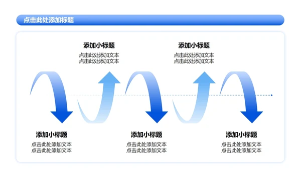 蓝色简约风大学生实习简历PPT模板