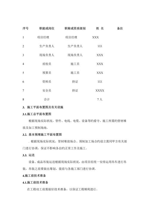 广告导视标识系统关键工程综合施工组织设计.docx