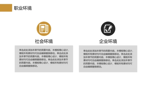 实用大学生职业生涯规划PPT模板