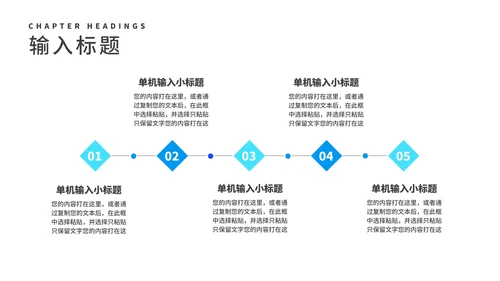 蓝色销售岗工作数据述职报告PPT模板