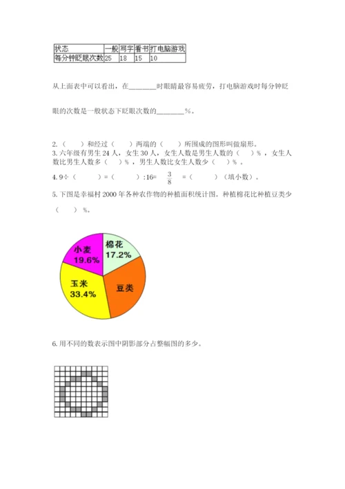 2022人教版六年级上册数学期末测试卷（重点班）.docx