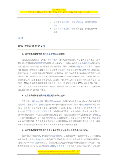 财务预算管理.docx