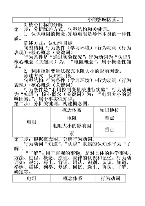 电阻教学设计