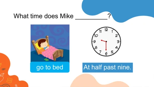 Module 8 Unit 1  What time does your school start?