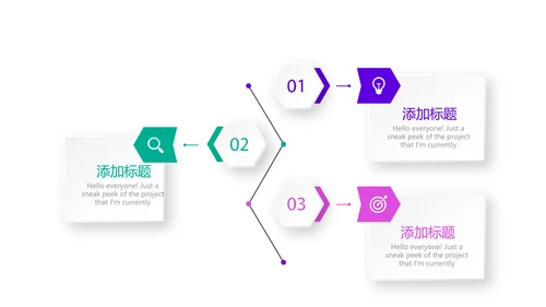 创意时尚几何图形公司产品介绍宣传通用PPT动态模板