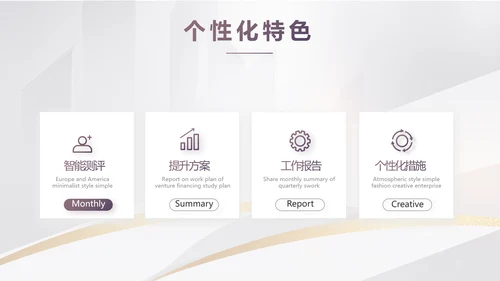 大气创意项目可行性报告动态PPT