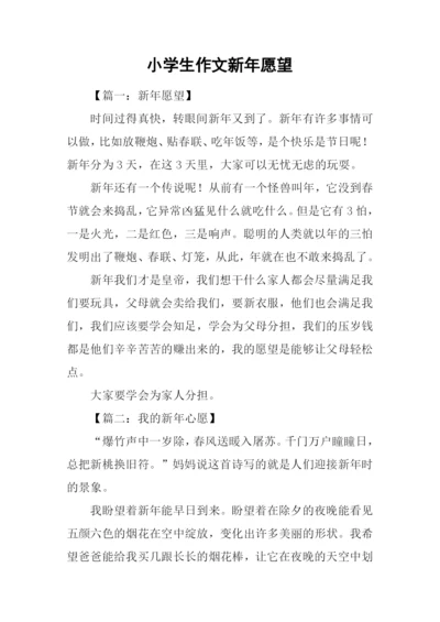 小学生作文新年愿望.docx