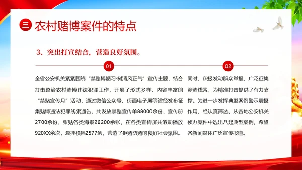 清风行动严打农村赌博违法犯罪清风PPT课件赌博打击赌博