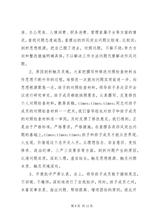 村级组织生活会领导点评3篇.docx