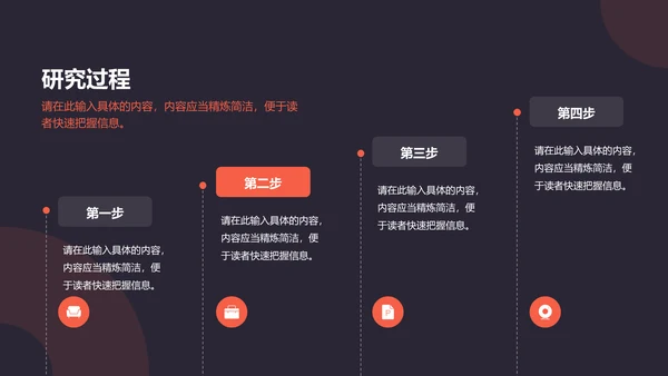 红色简约扁平学术汇报毕业答辩PPT