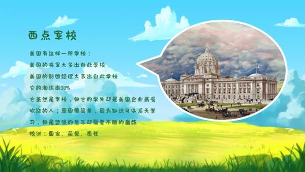 开学军训通用PPT课件模板