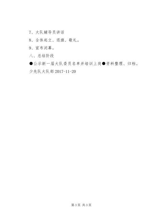 阿拉哈格镇中心小学XX年第一届少代会活动方案 (3).docx