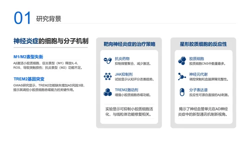 蓝色学术风毕业答辩模板