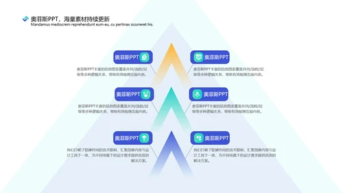 简约风蓝绿房地产行业咨询报告
