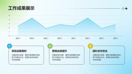 蓝色渐变风下半年工作计划与调整方案PPT模板