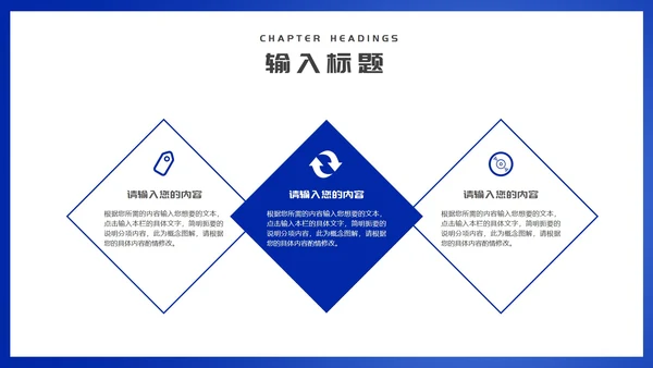 蓝色画册风城市地产营销销售策划方案PPT模板