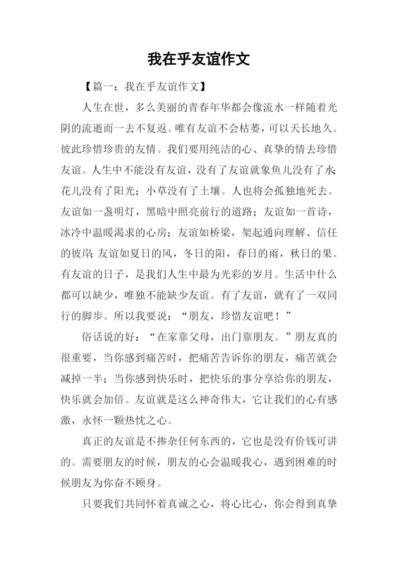 我在乎友谊作文.docx