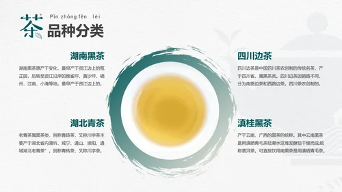 品茶论道茶艺茶道文化PPT模板