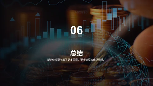 黑色商务金融衍生品定价毕业答辩PPT模板