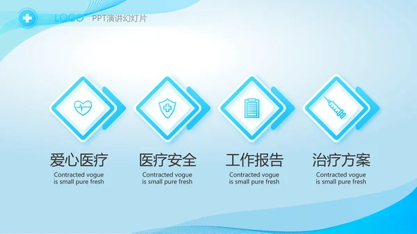 蓝色大气疫苗进展情况汇报动态PPT