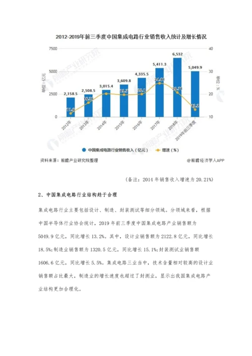 中国集成电路行业市场现状及发展前景分析-预计2025年市场规模将突破2万亿元.docx