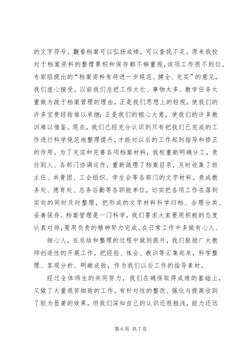 复查回访汇报材料 (4).docx