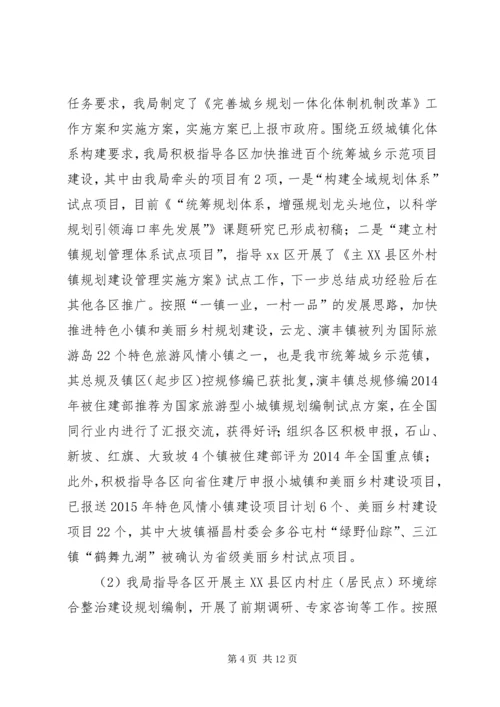 市规划局年度工作总结报告 (2).docx